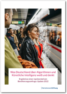 Cover Was Deutschland über Algorithmen und  Künstliche Intelligenz weiß und denkt