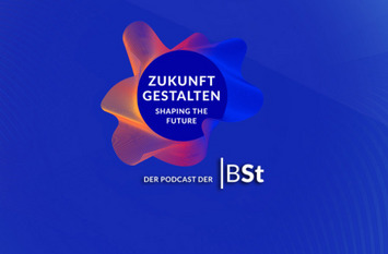 Das Logo des Podcasts "Zukunft gestalten".