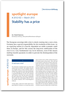Cover spotlight europe 02/2012: Stability has a price