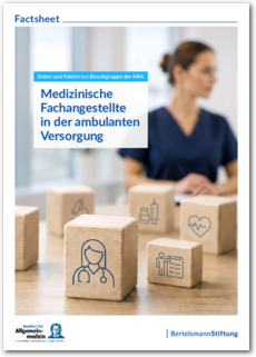 Cover Medizinische Fachangestellte in der ambulanten Versorgung - Factsheet