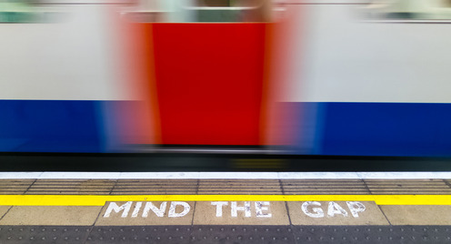 Publication Cover, mind the gap