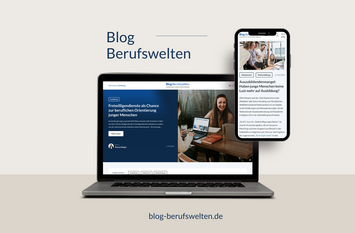 Laptop und Handy