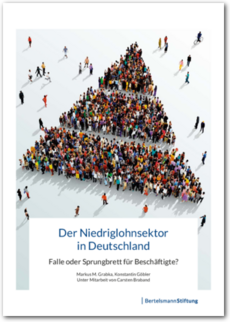 Cover Der Niedriglohnsektor in Deutschland