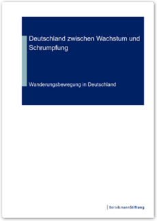 Cover Deutschland zwischen Wachstum und Schrumpfung