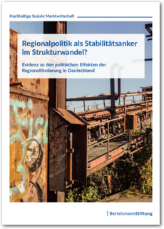 Cover Regionalpolitik als Stabilitätsanker im Strukturwandel?