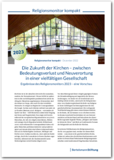 Cover Religionsmonitor kompakt – Dezember 2022