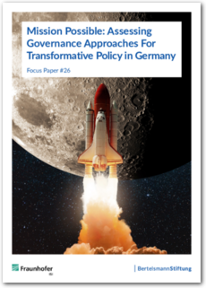 Cover Mission Possible: Assessing Governance Approaches For Transformative Policy in Germany