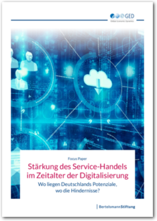 Cover Stärkung des Service-Handels im Zeitalter der Digitalisierung