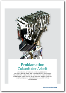 Cover Proklamation Zukunft der Arbeit