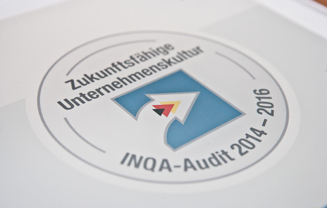 das Siegelschild des Audits