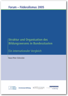 Cover Struktur und Organisation des Bildungswesens in Bundesstaaten                                          