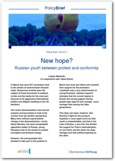 Cover Policy Brief 09/2017: New hope?