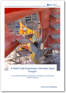 Cover Is World Trade Organization Information Good Enough?