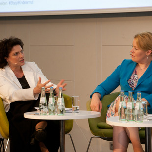 Dr. Carola Reimann (li.) und Dr. Franziska Giffey