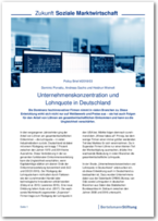 Cover Policy Brief – Unternehmenskonzentration und Lohnquote in Deutschland