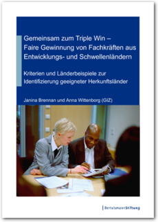 Cover Gemeinsam zum Triple Win - Faire Gewinnung von Fachkräften aus Entwicklungs- und Schwellenländern
