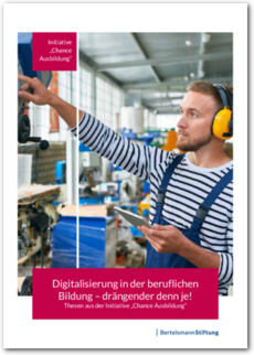 Cover Digitalisierung in der beruflichen Bildung - drängender denn je!