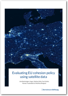 Cover Evaluating EU cohesion policy using satellite data