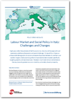 Cover sim europe POLICY BRIEF 02/2016: Labour Market and Social Policy in Italy: Challenges and Changes
