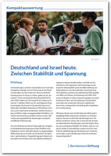 Cover Deutschland und Israel heute. Zwischen Stabilität und Spannung