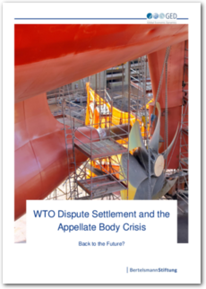 Cover WTO Dispute Settlement and the Appellate Body Crisis