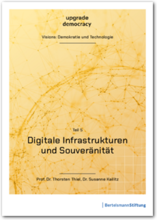 Cover Digitale Infrastrukturen und Souveränität