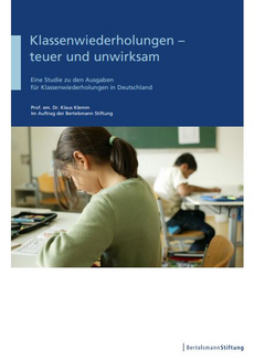 Cover Klassenwiederholungen teuer und unwirksam