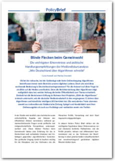 Cover Blinde Flecken beim Gemeinwohl