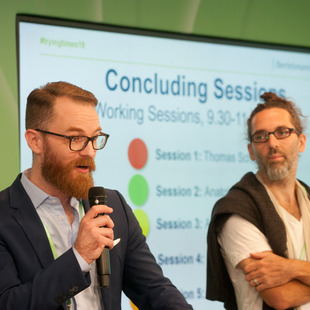 Production Conference, Vorstellung der Concluding Sessions, Daniel Cronin, Thomas Schindler