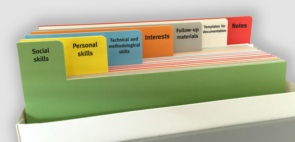 Competence cards for potential analysis