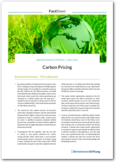 Cover Carbon Pricing
