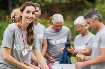 volunteer people
