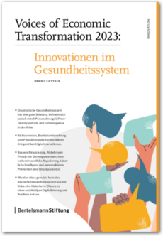 Cover Innovationen im Gesundheitssystem