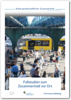 Cover Fallstudien zum Zusammenhalt vor Ort