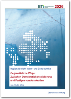 Cover BTI 2026 | Regionalbericht West- und Zentralafrika