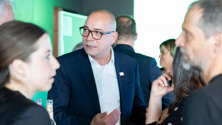 Soundingboardmitglieder im Gespräch
