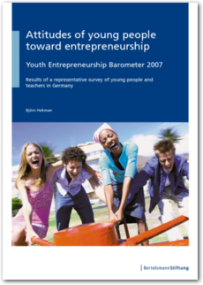 Cover Attitudes of young people toward entrepreneurship
