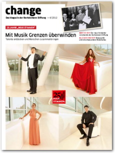 Cover change 4/2012 - 25 Jahre "NEUE STIMMEN"