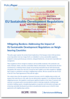 Cover Mitigating Burdens: Addressing the Impact of EU Sustainable Development Regulations on Neighbouring Countries