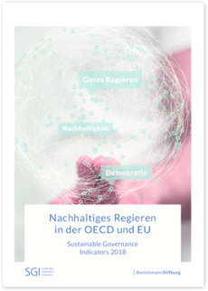 Cover Nachhaltiges Regieren in der OECD und EU (2018)