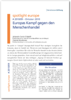 Cover spotlight europe 09/2010: Europas Kampf gegen den Menschenhandel
