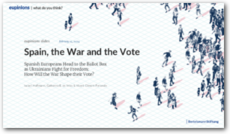 Cover Spain, the War and the Vote