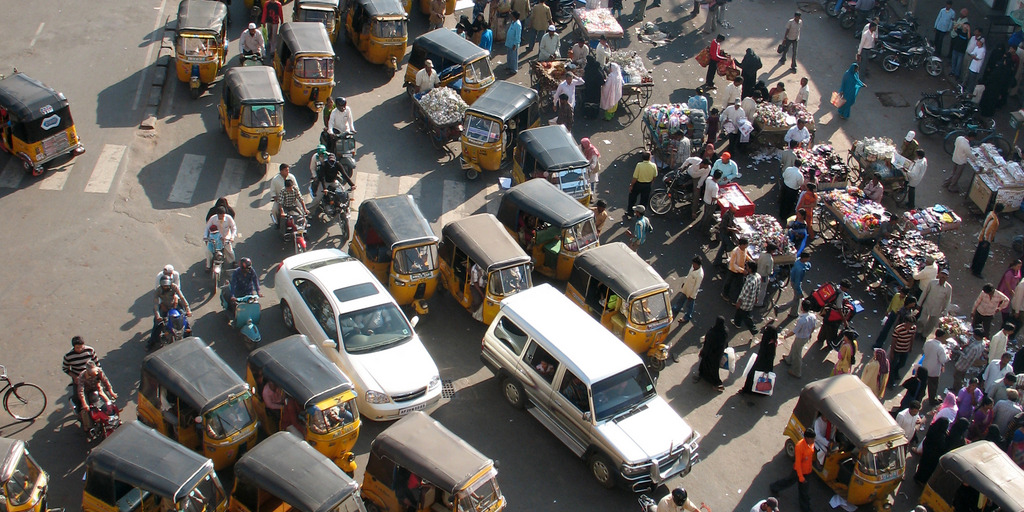 Traffic in India