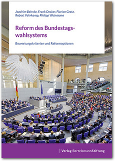 Cover Reform des Bundestagswahlsystems