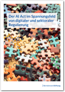Cover Der AI Act im Spannungsfeld von digitaler und sektoraler Regulierung