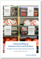 Cover Inklusive Bildung zwischen Licht und Schatten: