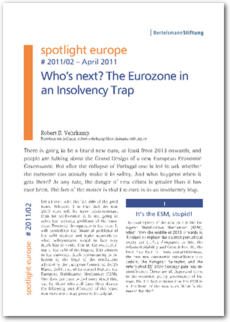 Cover spotlight europe 02/2011: Who’s next? The Eurozone in an Insolvency Trap