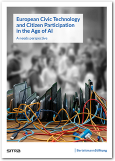 Cover European Civic Technology and Citizen Participation in the Age of AI