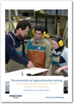 Cover The economics of apprenticeship training