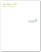 Cover Report Ohren auf PHINEO                                                                                
